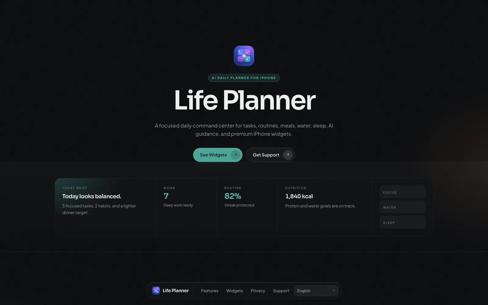 Life Planner — 1
