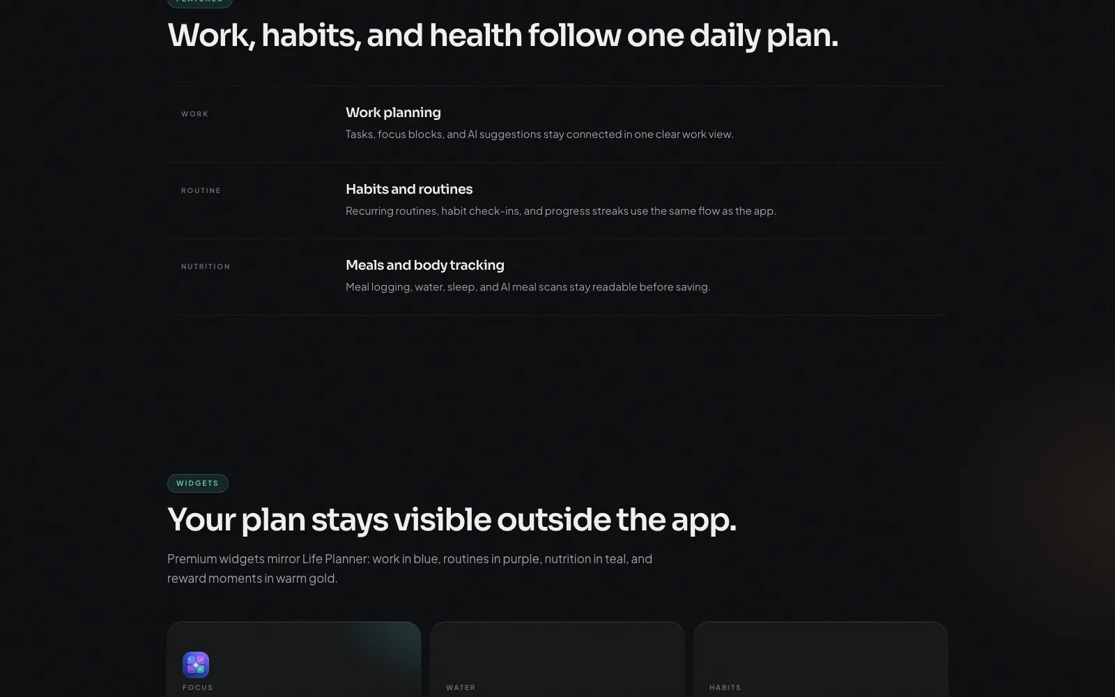 Life Planner — 2