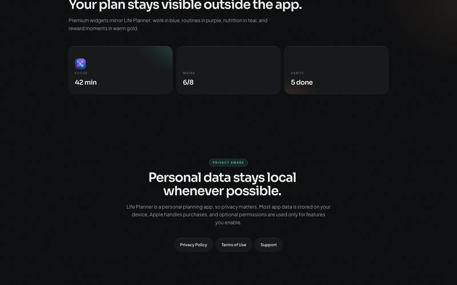 Life Planner — 3